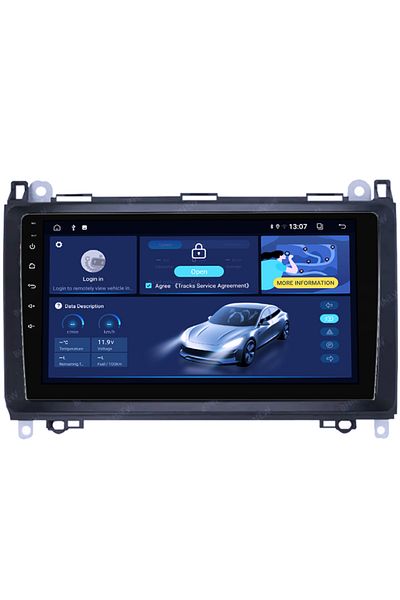 navi-it Navigatie dedicata Mercedes-Benz, 4GB RAM 32GB ROM, Octacore, Android 14, Display QLED 9", DSP, Carp