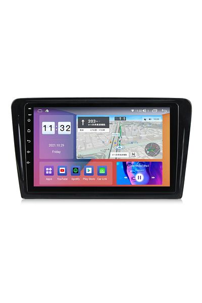 navi-it Navigatie dedicata Skoda Rapid 2013-2017, 4 GB RAM 32 ROM, Android 13, Display QLED, 9", DSP, Carpla