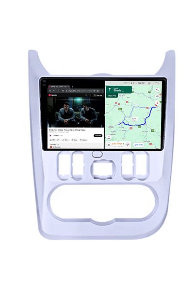 navi-it Navigatie dedicata Dacia&Renault, 4GB RAM 64GB ROM, Octacore, Android 14, Display QLED 1K 9", DSP, C