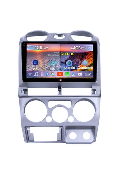 navi-it Navigatie dedicata Isuzu D-Max 2008-2011, 4GB RAM 64GB ROM, Octacore, Android 14, Display QLED 1K 9"