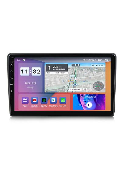 navi-it Navigatie dedicata Ford Transit 2002-2012, 4GB RAM 64GB ROM, Octacore, Android 13, Display QLED 9",