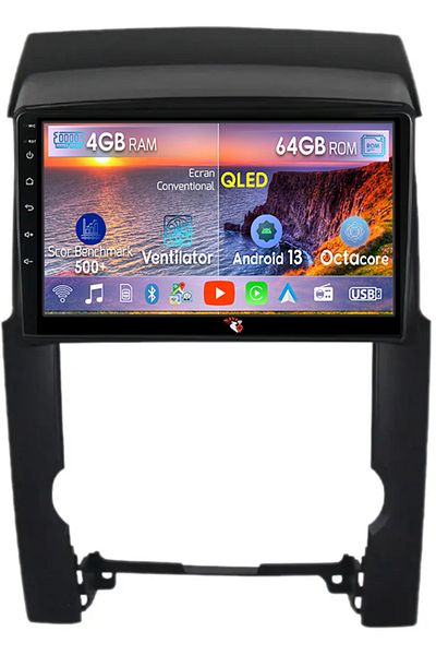 navi-it Navigatie dedicata KIA Sorento 2009-2012, 4GB RAM 64GB ROM, Octacore, Android 13, Display QLED 10",