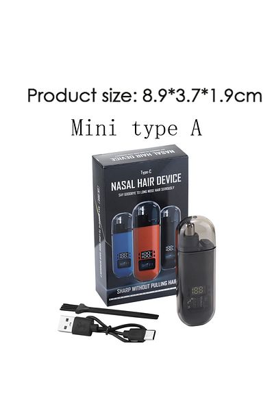 Choice Mini Type A Electric Nose Hair Trimmer For Men Women High Speed Motor Hair Remover Lips Eyebrows Raz