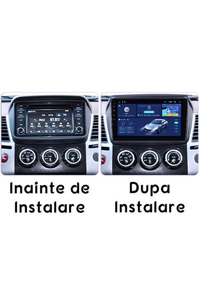 navi-it Navigatie dedicata Mitsubishi L200 2008-2016, 4GB RAM 64GB ROM, Octacore, Display 9" QLED 1K, Carpla