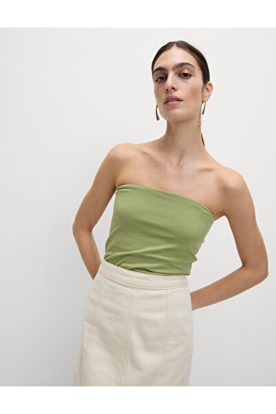 Marks & Spencer Pamuk Karışımlı Bandeau Üst