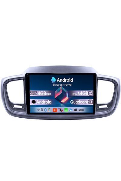navi-it Navigatie dedicata KIA Sorento 2014-2017, 4GB RAM 64GB ROM, Quad Core, Display 10" QLED 1K, Carplay,