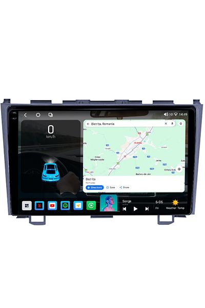 navi-it Navigatie dedicata Honda CRV 2006-2012, 4GB RAM 64GB ROM, Octacore, Android 14, Display QLED 1K 9",
