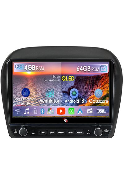 navi-it Dedicated navigation Mirage Attrage 2012-2018 with rotary buttons model 2024, 4 GB RAM 64 ROM, Quadcor