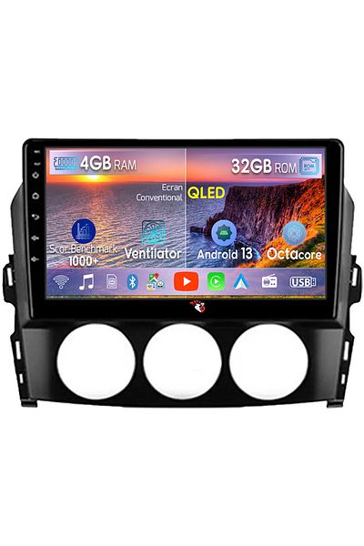 navi-it Navigatie dedicata Mazda MX-5 2008-2015, 4GB RAM 32 ROM, Android 13, Display QLED, 9",DSP, Carplay,