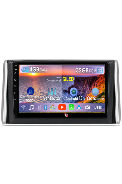 navi-it Navigatie dedicata Toyota RAV4 2019, 10.2 Inch, 4GB RAM 32 GB ROM, Oc...