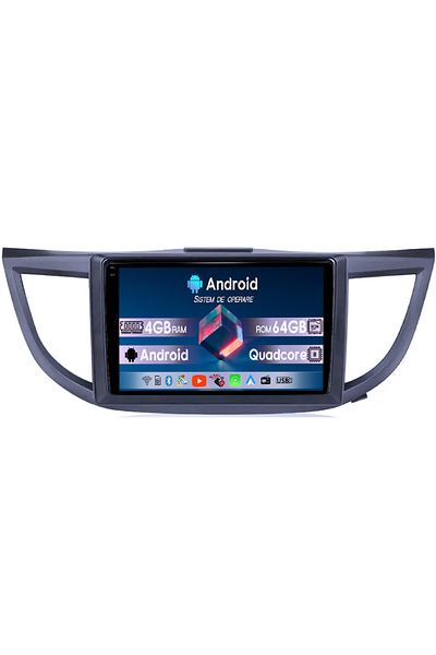 navi-it Navigatie dedicata Honda CR-V 2012, 4GB RAM 64GB ROM, Quadcore, Android 14, Display QLED 1K 10", DSP