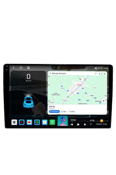 navi-it Navigatie dedicata Ford Custom 2013-2022, 4GB RAM 64GB ROM, Octacore, Android 14, Display QLED 1K 9"