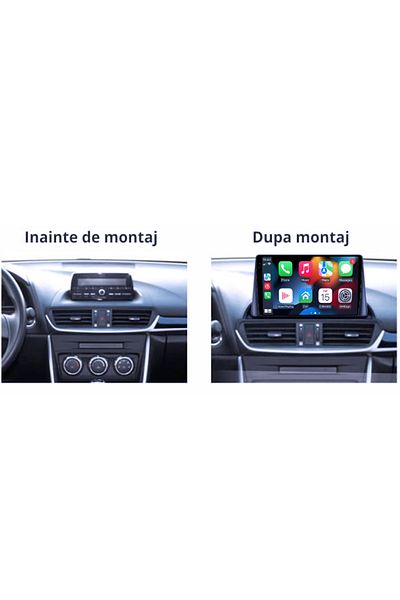 navi-it Dedicated navigation for Mazda 3 2013-2019, 4GB RAM 64GB ROM, Octacore, Android 14, Display QLED 1K, 9", D