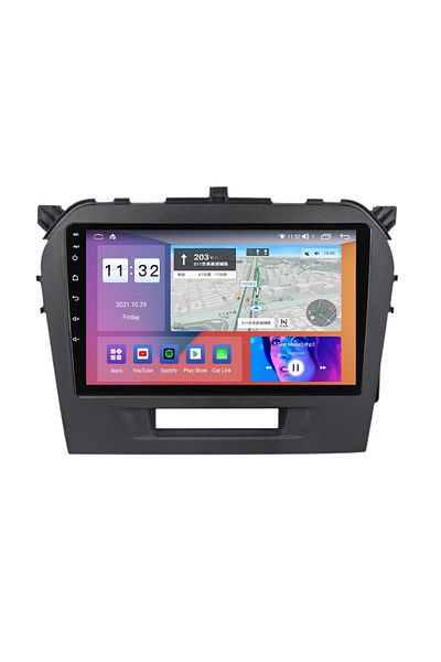 navi-it Navigatie dedicata Suzuki Vitara 2014-2018, 4 GB RAM 32 ROM, Android 13, Display QLED, 9", DSP, Carp