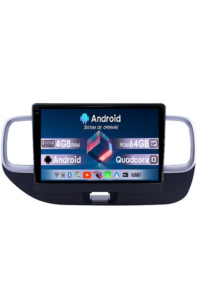 navi-it Navigatie dedicata Hyundai Venue 2019-2020, 4GB RAM 64GB ROM, Quad Core, Display 9" QLED 1K, Carplay