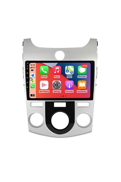 navi-it Navigatie dedicata Kia Forte Cerato 2008-2013, Silver, 4GB RAM 64GB ROM, Octacore, Android 13, Displ