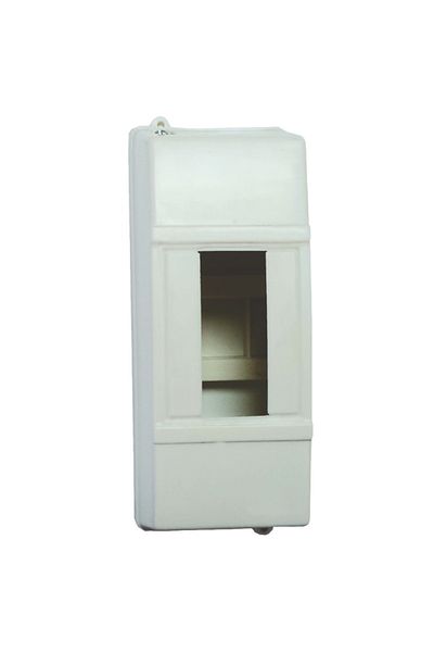 flores Fuse panel, applied, white, with 1-2 positions