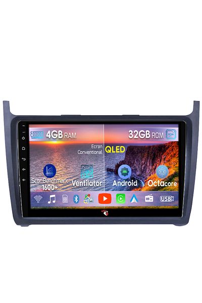 navi-it Navigatie dedicata Volkswagen Polo Golf Passat, 4GB RAM 32GB ROM, Android 14, Display 9 " , Internet