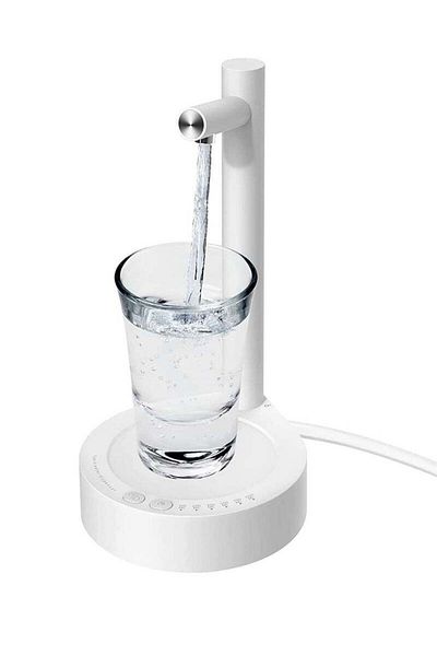 COOYA USB Charging Automatic Drinking Water Dispenser,Portable Electric Water Pump，for Home，Office(White)