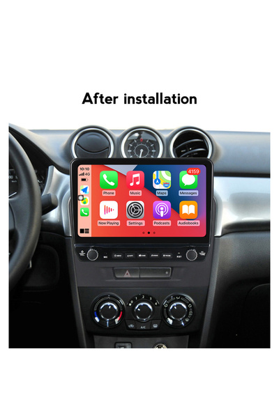navi-it Navigatie dedicata Vitara 2014-2018 cu butoane rotative model 2024, 4 GB RAM 64 ROM, Quadcore, Andro