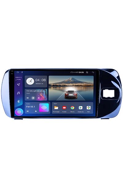 navi-it Navigatie dedicata Toyota Vitz 2016-2020, 4GB RAM 64GB ROM, Quad Core, Display 9" QLED 1K, Carplay,
