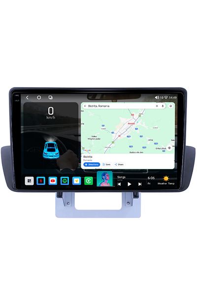 navi-it Dedicated navigation for Mazda BT-50 2012-2018, 4GB RAM 64GB ROM, Octacore, Android 14, Display QLED 1K 9"