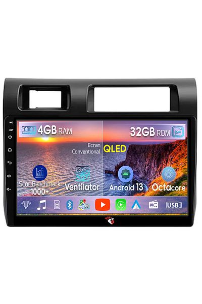 navi-it Navigatie dedicata Toyota Land Cruiser 2007-2020, 4 GB RAM 32 ROM, Android 13, Display QLED, 9", DSP