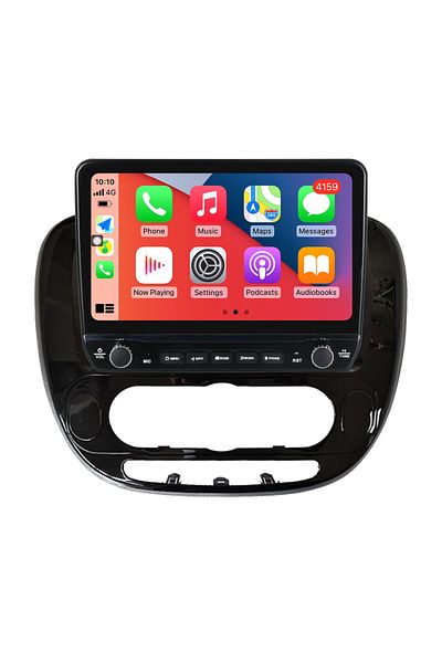 navi-it Dedicated navigation Soul 2014-2018 with rotary buttons model 2024, 4 GB RAM 64 ROM, Quadcore, Android