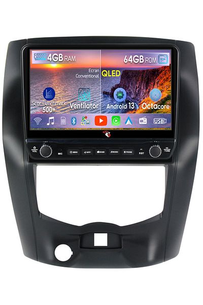navi-it Dedicated navigation Livina 2007-2016 with rotary buttons model 2024, 4GB RAM 64GB ROM, Quadcore, Andr