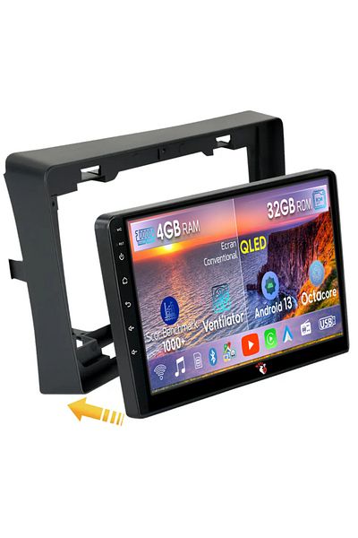 navi-it Navigatie dedicata Mitsubishi L200 2018-2020, 4GB RAM 32GB ROM, Android 13, Display 9 " , Internet ,
