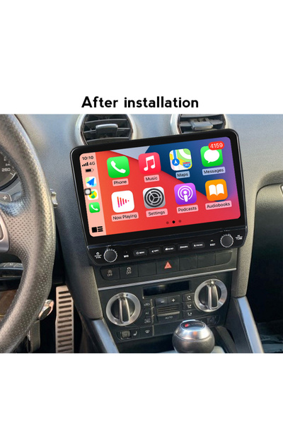 navi-it Navigatie dedicata Audi A3 cu butoane rotative model 2024, 4 GB RAM 64 ROM, Quadcore, Android 13, Di