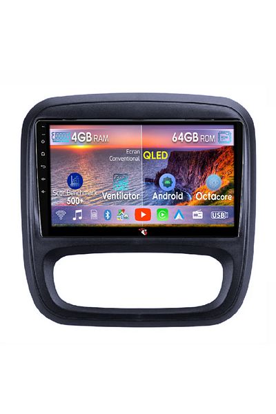 navi-it Navigatie dedicata Fiat Talento 2016+, 4GB RAM 64GB ROM, Octacore, Android 14, Display QLED 9", DSP,