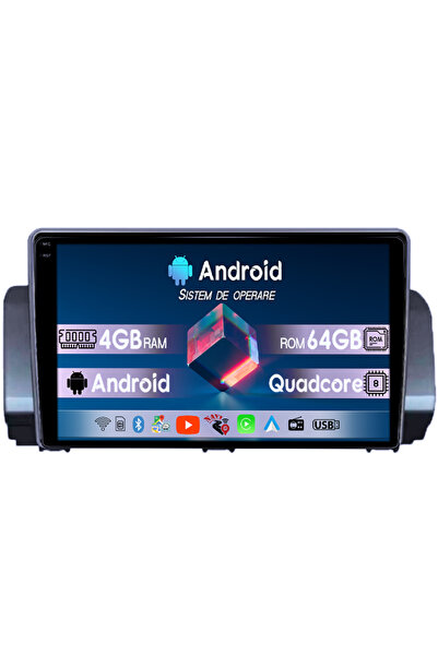 navi-it Αφιερωμένη πλοήγηση Dacia Sandero&Jogger 2021, 4GB RAM 64GB ROM, Quad...