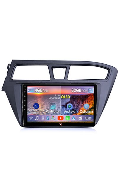 navi-it Navigatie dedicata Hyundai i20 2015-2017, 4 GB RAM 32 ROM, Android 13, Display QLED, 9", DSP, Carpla
