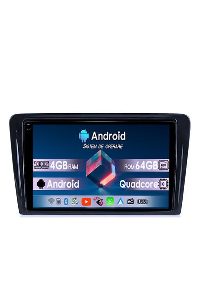 navi-it Navigatie dedicata Volkswagen Santana 2013-2017, 4GB RAM 64GB ROM, Quadcore, Android 14, Display QLE