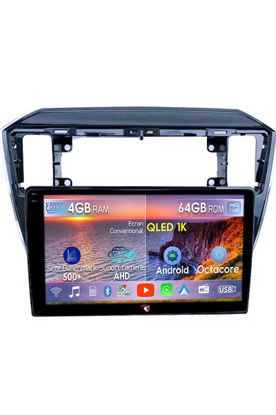 navi-it Navigatie dedicata Volkswagen UP 2011-2020, 4GB RAM 64GB ROM, Octacore, Android 14, Display QLED 1K