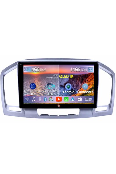 navi-it Navigatie dedicata Buick Regal 2009-2013, 4GB RAM 64GB ROM, Octacore, Android 14, Display QLED 1K 9"