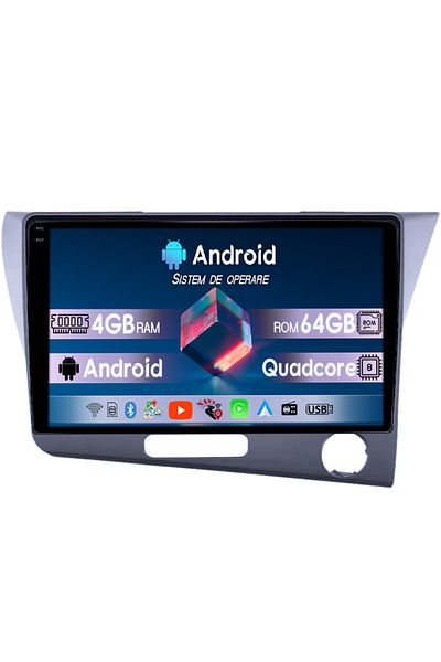 navi-it Navigatie dedicata Honda CR-Z, 4GB RAM 64GB ROM, Quadcore, Android 14, Display QLED 1K 9", DSP, Carp