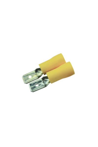 flores Insulated electrical shoe, male, yellow, 2-250, 100 pcs / set
