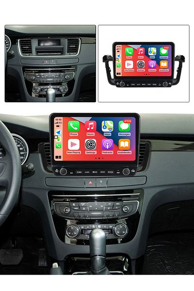 navi-it Dedicated navigation Peugeot 508 with rotary buttons model 2024, 4 GB RAM 64 ROM, Quadcore, Android 13