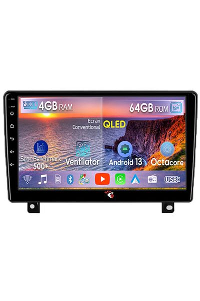 navi-it Navigatie dedicata Opel Astra H 2006 - 2014, 4GB RAM 64GB ROM, Octacore, Android 13, Display QLED 9"