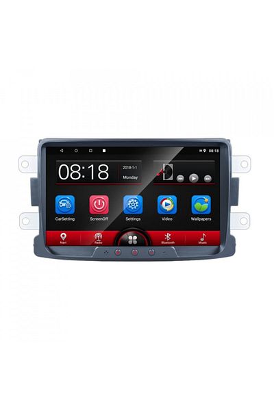 navi-it Navigatie dedicata Dacia, 4GB RAM 64 ROM, Android 12, Radio, GPS, Display HD 8" Touchscreen, Interne