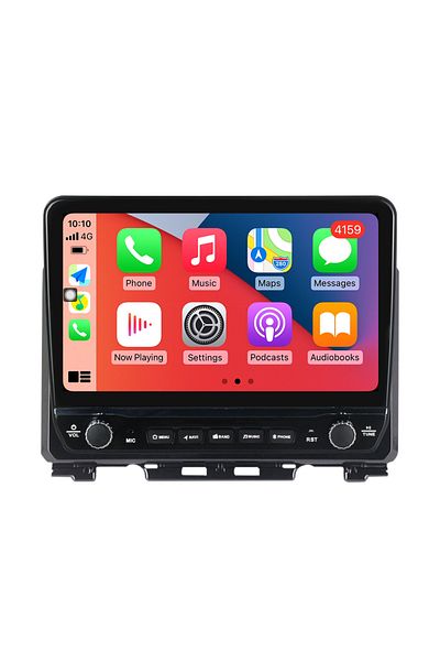 navi-it Dedicated navigation Jimny 2018-2020 with rotary buttons model 2024, 4 GB RAM 64 ROM, Quadcore, Android