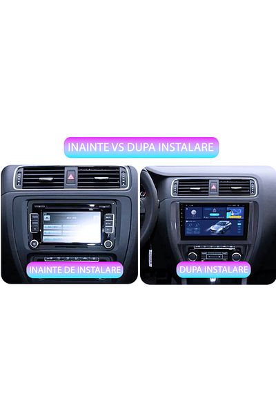 navi-it Navigatie dedicata VW Jetta 2012-2016, 4GB RAM 64GB ROM, Octacore, Android 14, Display QLED 1K 10",