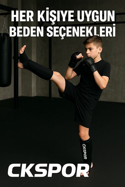 CKSpor Cheek Protector Kick Boxing Muay Thai Cheek Protector Boxing Shin Guard Foot Protector