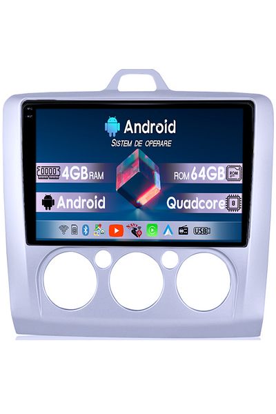 navi-it Navigatie dedicata Ford Focus 2 2004-2011, 4GB RAM 64GB ROM, Octacore, Android 14, Display QLED 1K 9