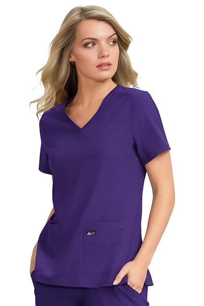 KOI Halat medical Happiness - Skye | Grape Marime Uniformă: XL