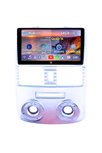 navi-it Navigatie dedicata Toyota Rush 2011-2017, 4GB RAM 64GB ROM, Octacore, Android 14, Display QLED 1K 9"