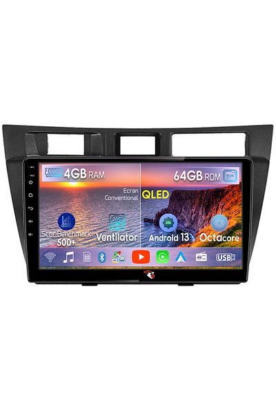 navi-it Navigatie dedicata Toyota Mark 2000-2007, 4GB RAM 64GB ROM, Android 13, Display 9 " , Internet, Apli