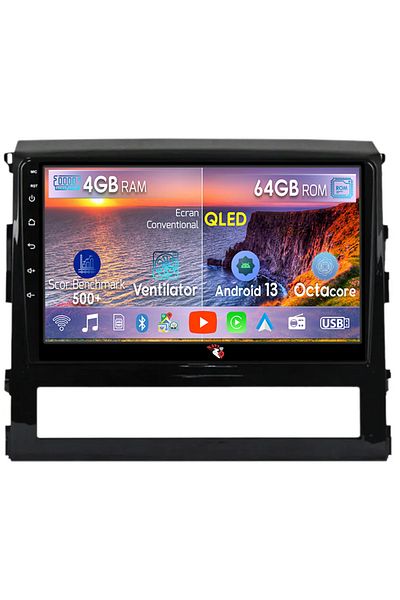 navi-it Navigatie dedicata Toyota Land Cruiser ( 2015 + ), 4GB RAM 64GB ROM, Octacore, Android 13, Display Q